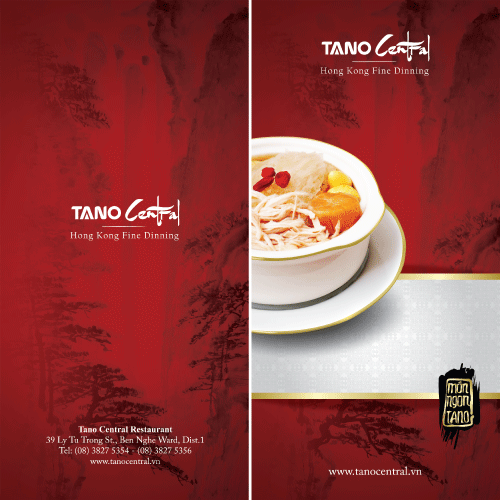 in nhanh menu nha hang